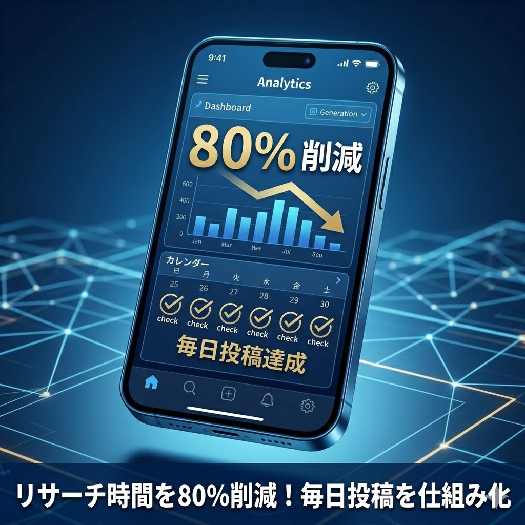 【SNS完全自動化】リサーチから台本作成までこなすAIマーケティングアシスタント - 画像 3